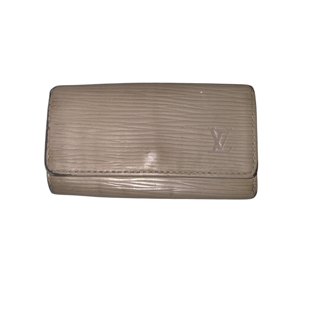 Louis Vuitton Taupe Epi 4 Key Holder